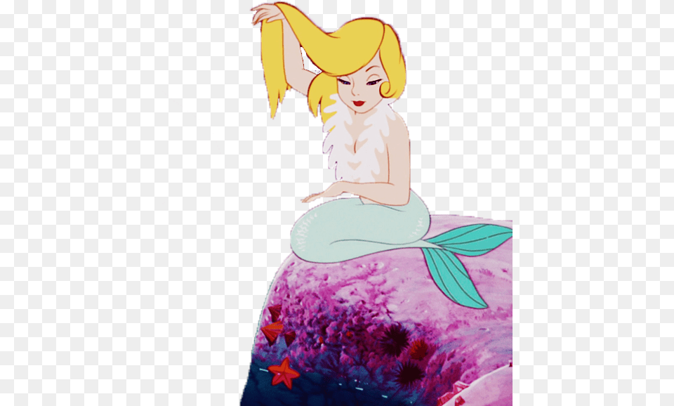 Clip Art Mermaid For Peter Pan Mermaid Lagoon, Cartoon, Baby, Person, Face Png