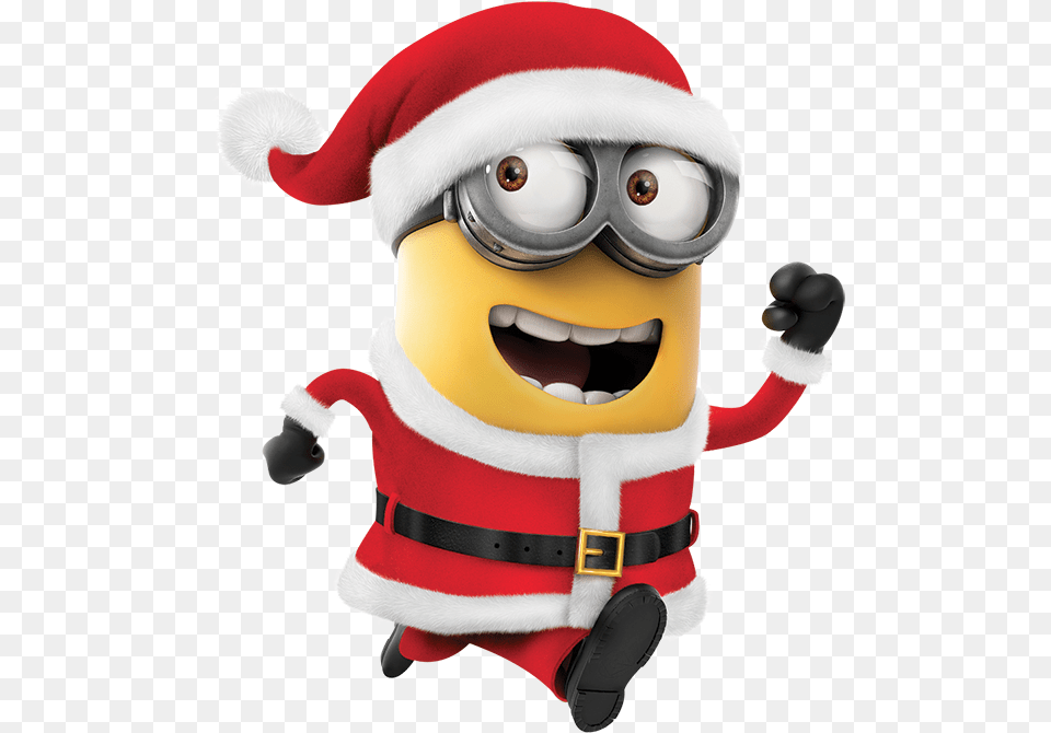 Clip Art Minions Vector Library Stock Santa Minion, Clothing, Lifejacket, Vest, Toy Free Png Download