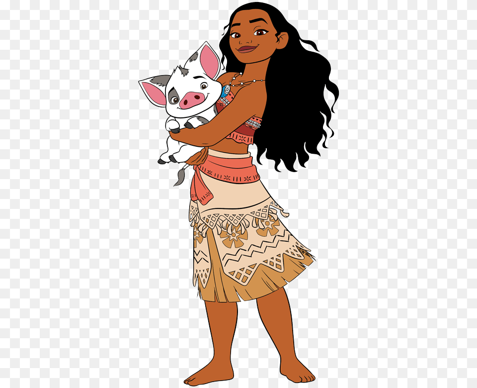 Clip Art Moana Barco Moana Quotes Hei Hei, Adult, Female, Person, Woman Png Image
