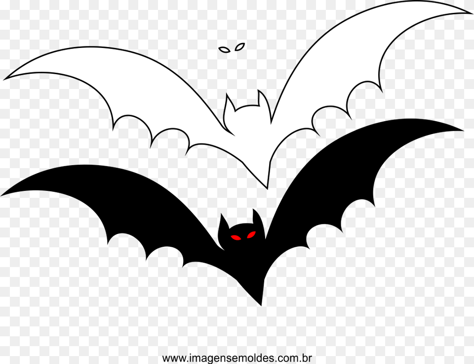 Clip Art Molde Morcego Para Feltro Transparent Background Halloween, Logo, Animal, Wildlife, Mammal Png Image