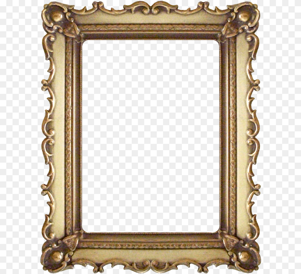 Clip Art Molduras Quadro Gold Frame Vintage, Mirror Png