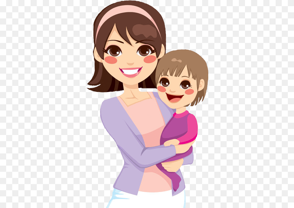 Clip Art Mom For Mother Cartoon, Publication, Book, Comics, Adult Free Png Download