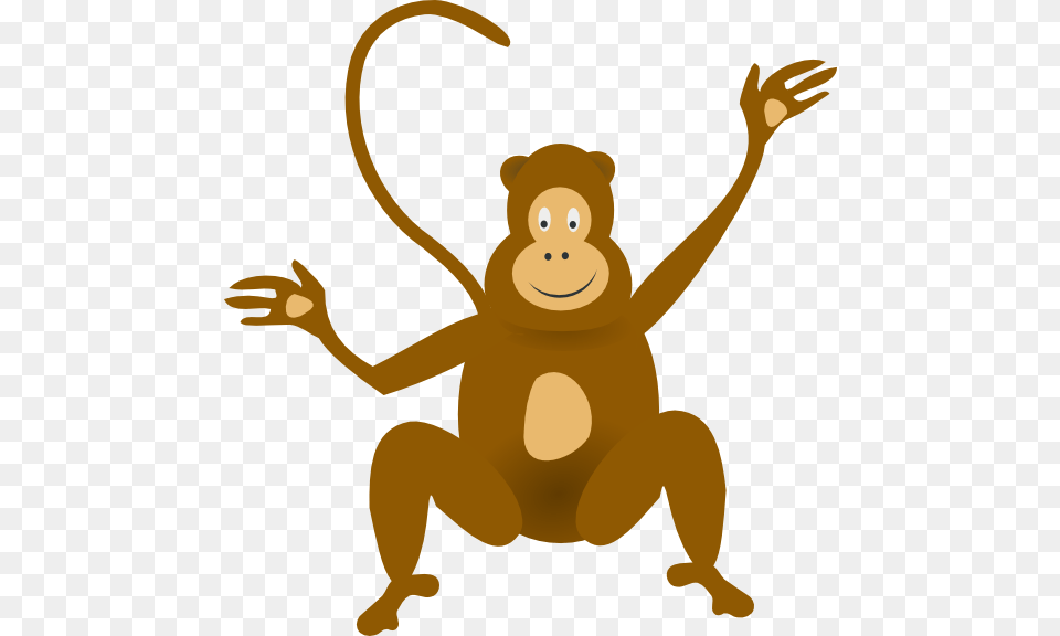 Clip Art Monkey Clip Art For Teachers, Animal, Mammal, Wildlife, Bear Free Transparent Png