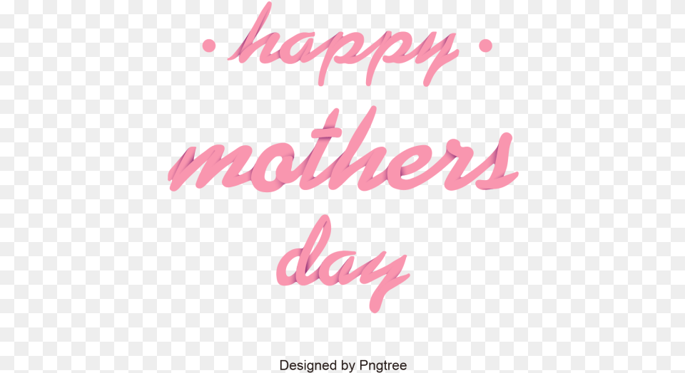 Clip Art Mother S Text Design Happy, Handwriting Png Image