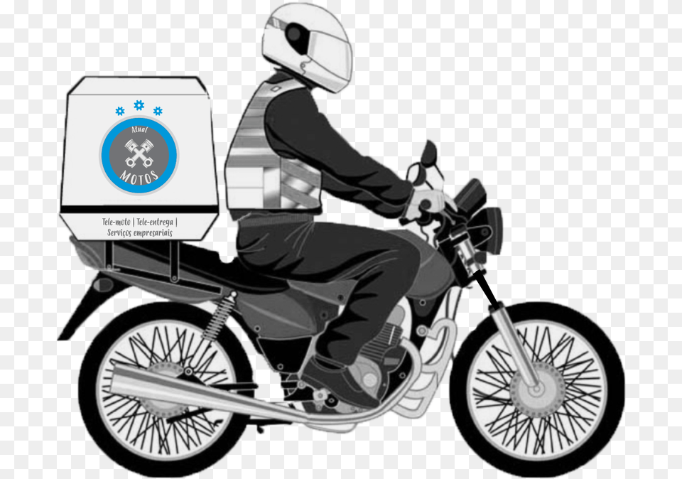 Clip Art Moto Entrega Imagen De Moto, Motorcycle, Machine, Vehicle, Transportation Free Png