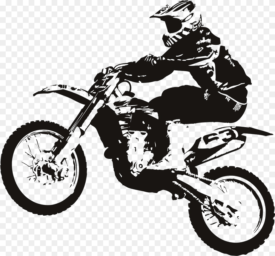 Clip Art Motorcycle Helmets Bicycle Motocross, Transportation, Vehicle, Machine, Wheel Png Image