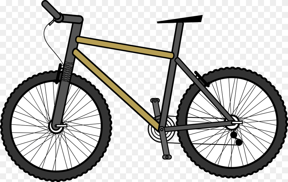 Clip Art Mountain Bike Clip Art Silhouette Clipart Mountain Bike, Machine, Wheel, Bicycle, Transportation Free Png