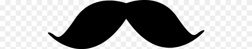 Clip Art Moustache, Gray Free Transparent Png