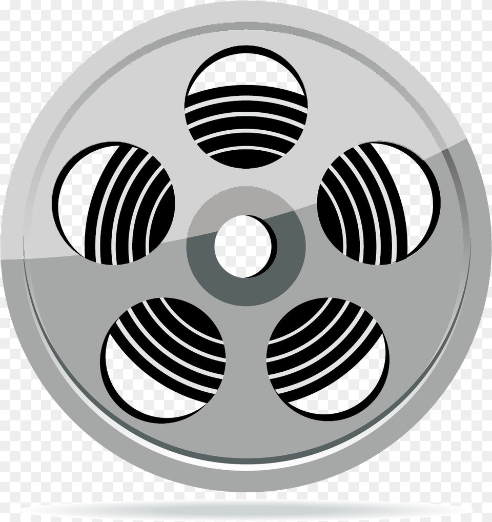 Clip Art Movie Film Transprent Film, Wheel, Machine, Reel, Disk Png Image