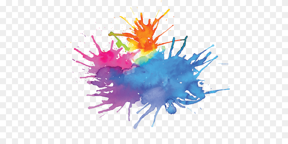 Clip Art Multicolored Stain Background Multi Water Splash Color, Graphics, Purple, Accessories, Sea Life Png