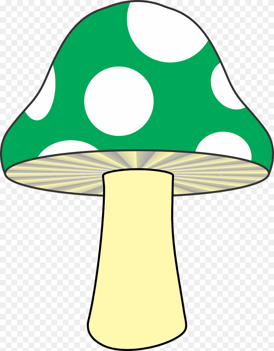 Clip Art Mushroom Green, Lamp, Lampshade, Fungus, Plant Free Transparent Png