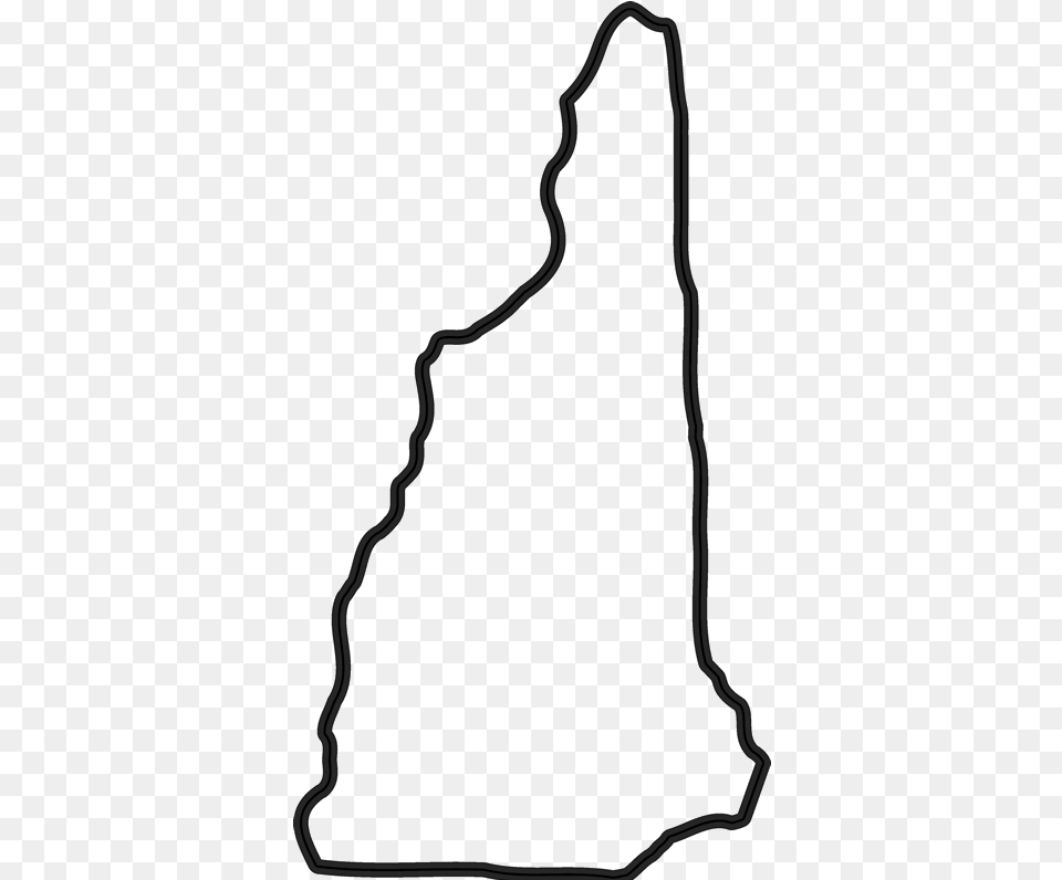 Clip Art New Hampshire Outline Outline Of New Hampshire, Bag, Triangle, Weapon, Accessories Free Png