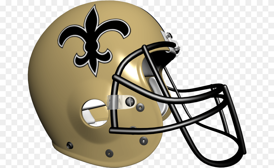 Clip Art New Orleans Saints Logo Nfl Team Logos Transparent, American Football, Football, Football Helmet, Helmet Png Image
