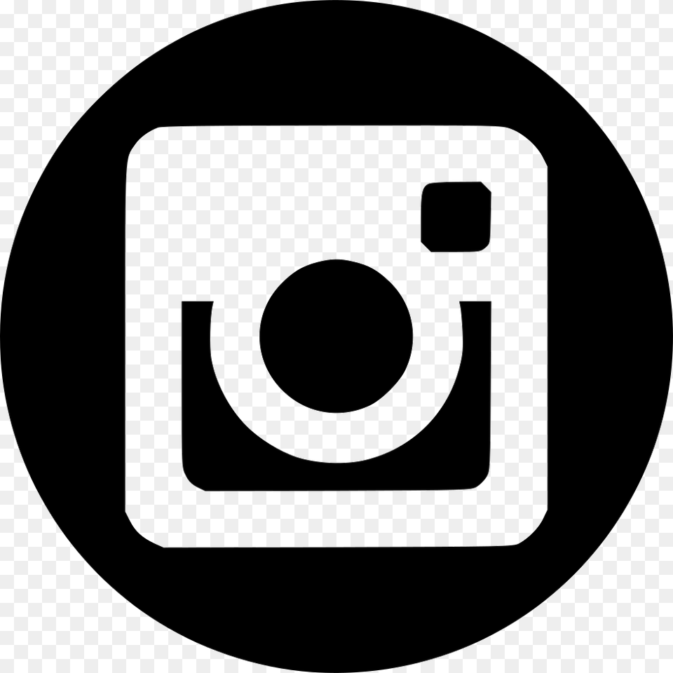 Clip Art Nf Instagram Social Media Icon Black, Disk, Camera, Electronics Free Png