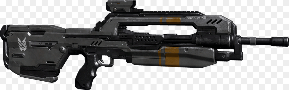 Clip Art Nwa Guns Halo 4 Battle Rifle, Firearm, Gun, Machine Gun, Weapon Free Png