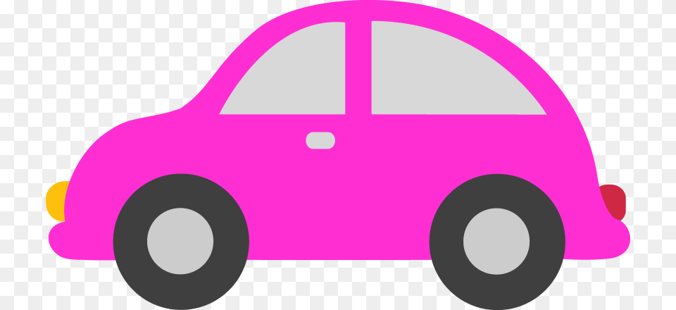 Clip Art Of A Car Clipart, Purple, Wheel, Machine, Vehicle Png Image