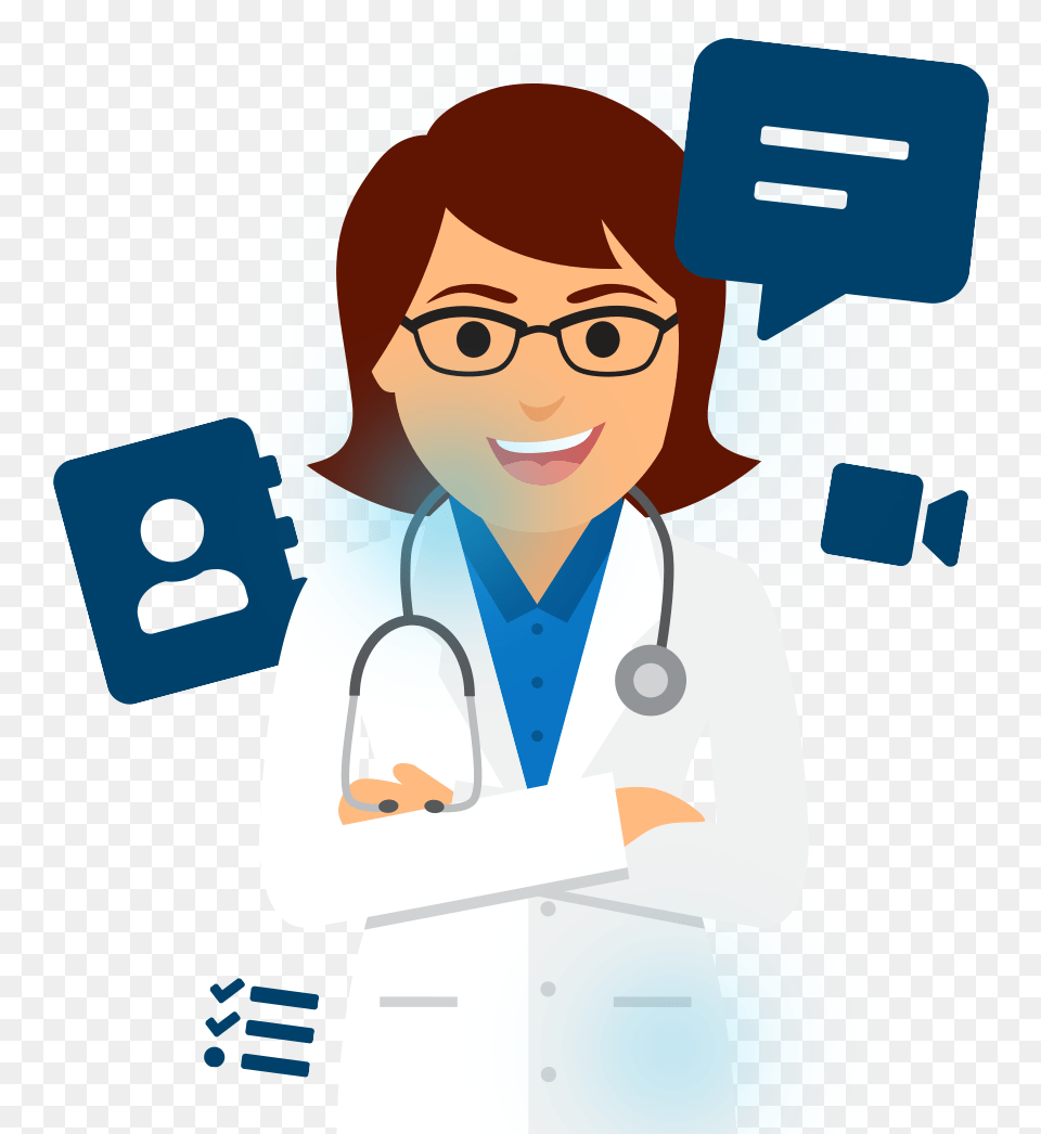 Clip Art Of A Doctor, Clothing, Coat, Lab Coat, Woman Png