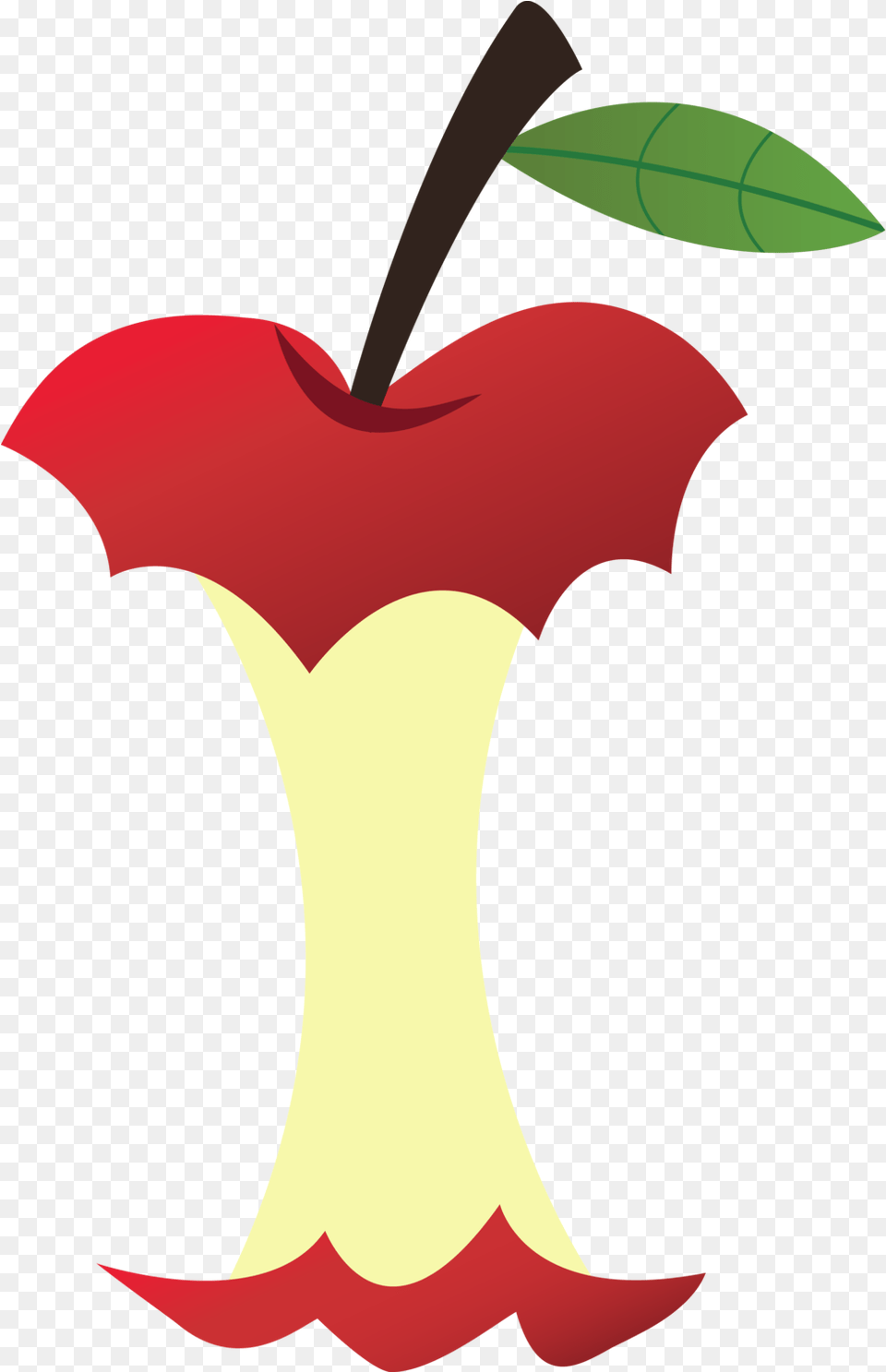 Clip Art Of A Transparent Apple Core Clipart, Flower, Petal, Plant, Animal Png
