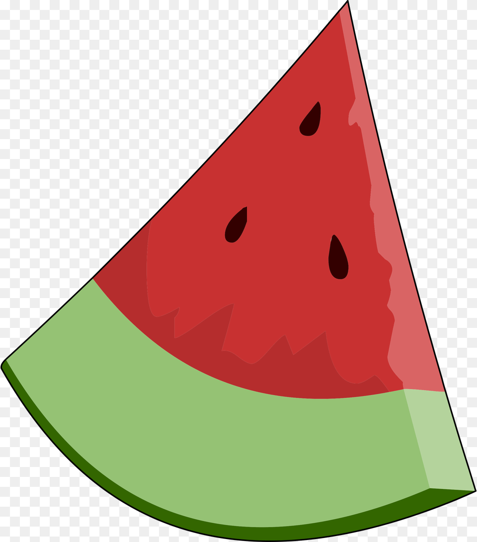 Clip Art Of A Watermelon Clipart Cliparts For You Clipartcow, Food, Fruit, Plant, Produce Free Transparent Png