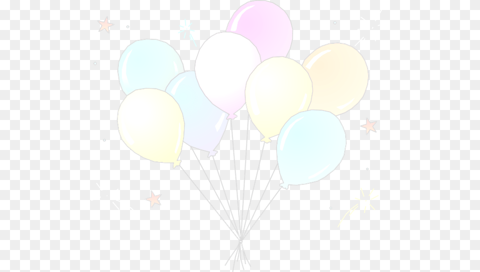 Clip Art Of Balloons Of Different Colors Night, Balloon Free Transparent Png