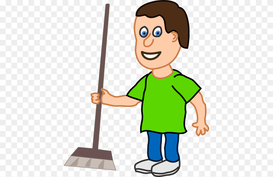 Clip Art Of Boy, Cleaning, Person, Baby, Face Png Image