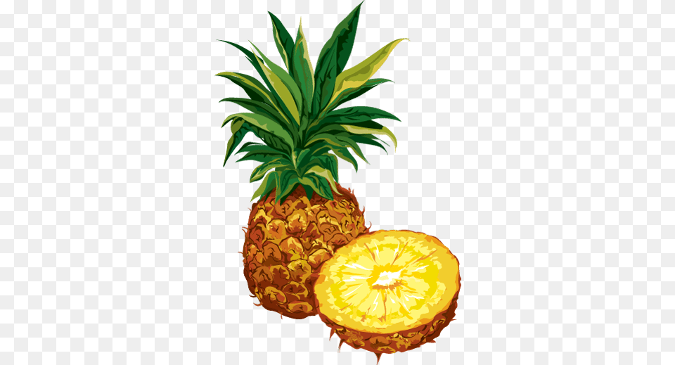 Clip Art Of Citrus Fruit Pineapple Education, Food, Plant, Produce Free Png