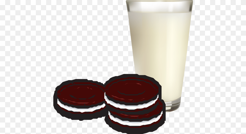 Clip Art Of Cookies And Milk, Food, Sweets, Beverage Free Png Download