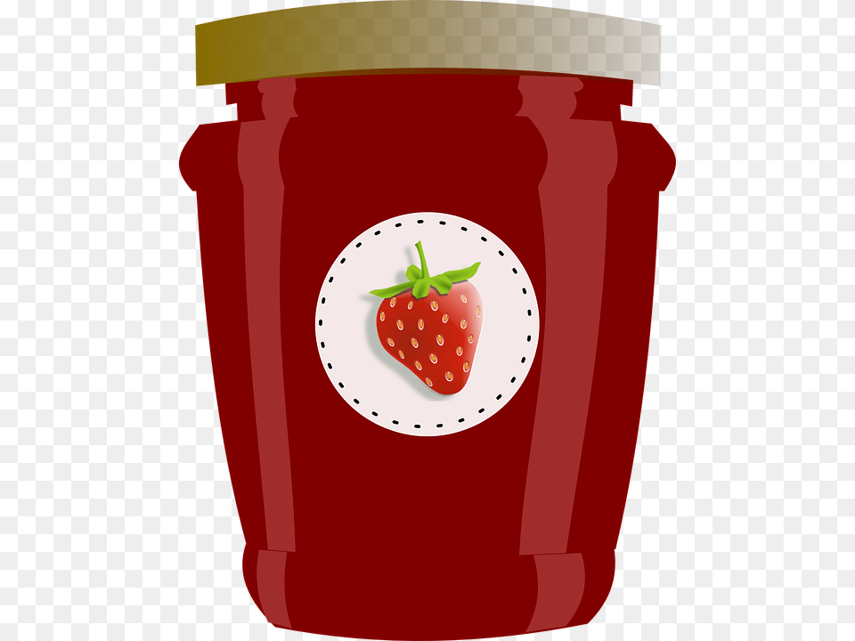 Clip Art Of Jam, Food, Berry, Fruit, Plant Png