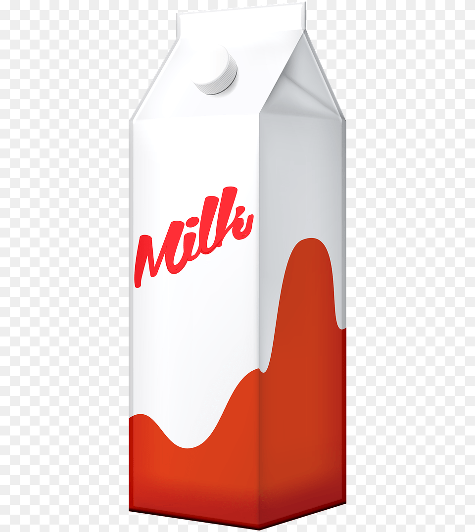 Clip Art Of Milk Carton To Show That Milk Is Processed, Beverage, Box, Cardboard, Dynamite Png