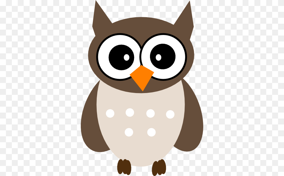 Clip Art Of Owl Cartoon Owl Clipart, Animal, Nature, Outdoors, Snow Free Png Download