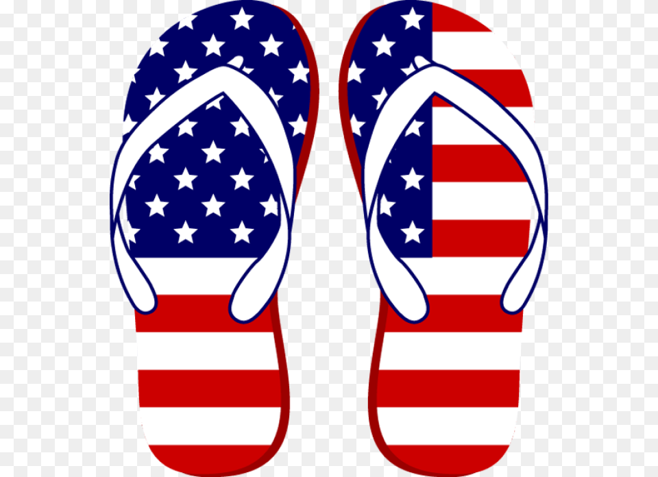 Clip Art Of People With Ipad Clipart, American Flag, Flag, Clothing, Flip-flop Free Png