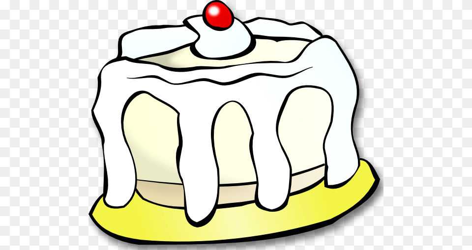 Clip Art Of Pies And Cakes Clipart, Cream, Dessert, Food, Icing Png Image