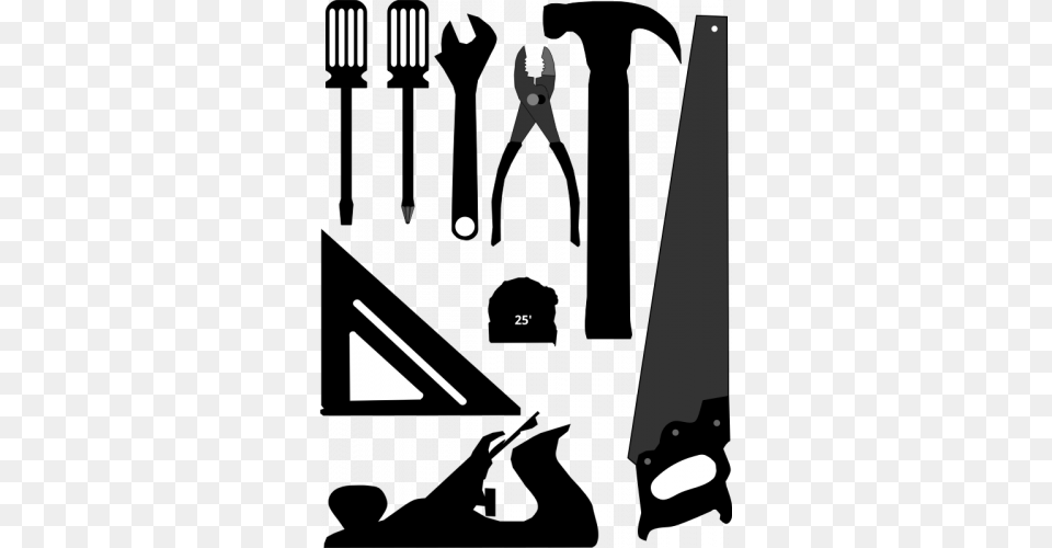 Clip Art Of Selection Tools Public Domain Tools Silhouettes, Lighting, Astronomy, Moon, Nature Free Transparent Png
