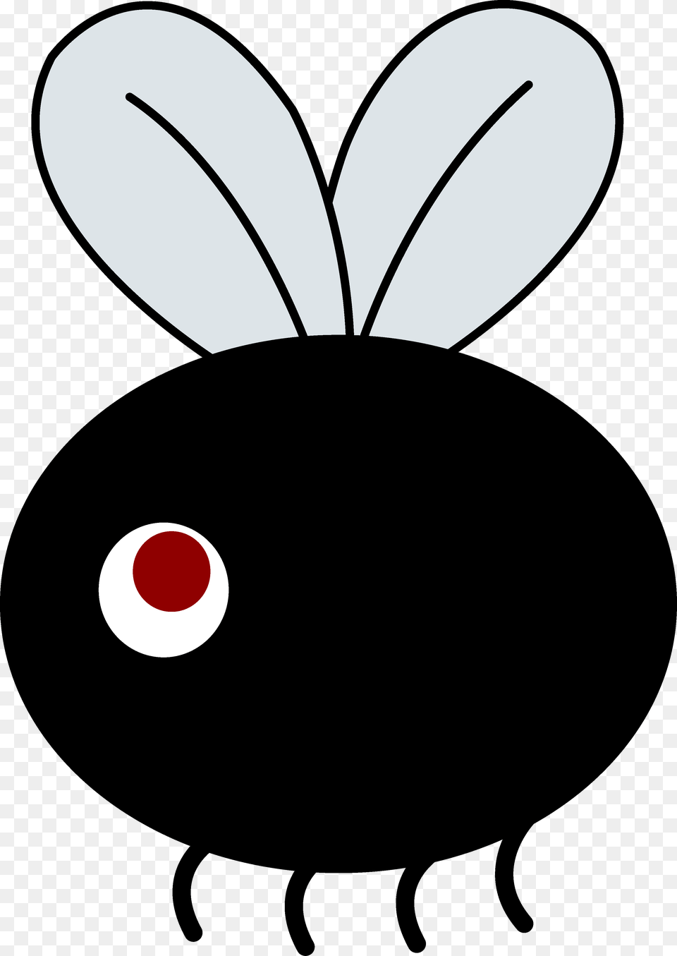 Clip Art Of Small Flies Clipart, Animal, Mammal, Rabbit Png Image