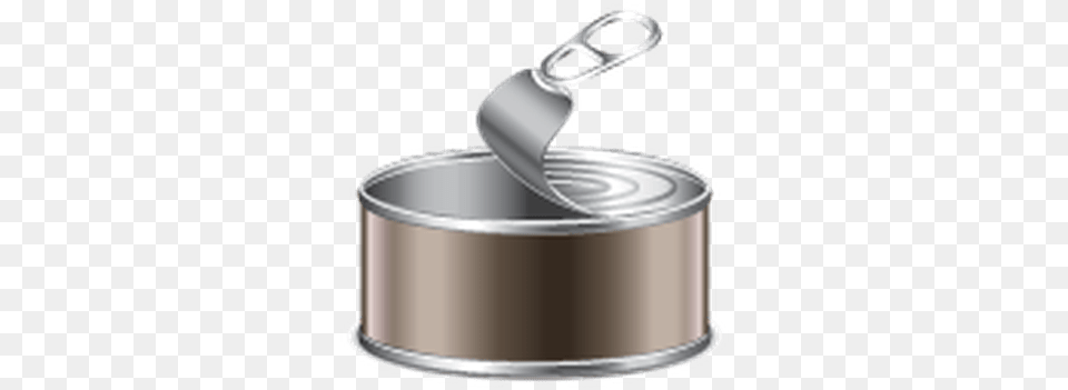 Clip Art Of Tin, Aluminium, Can, Canned Goods, Food Free Png
