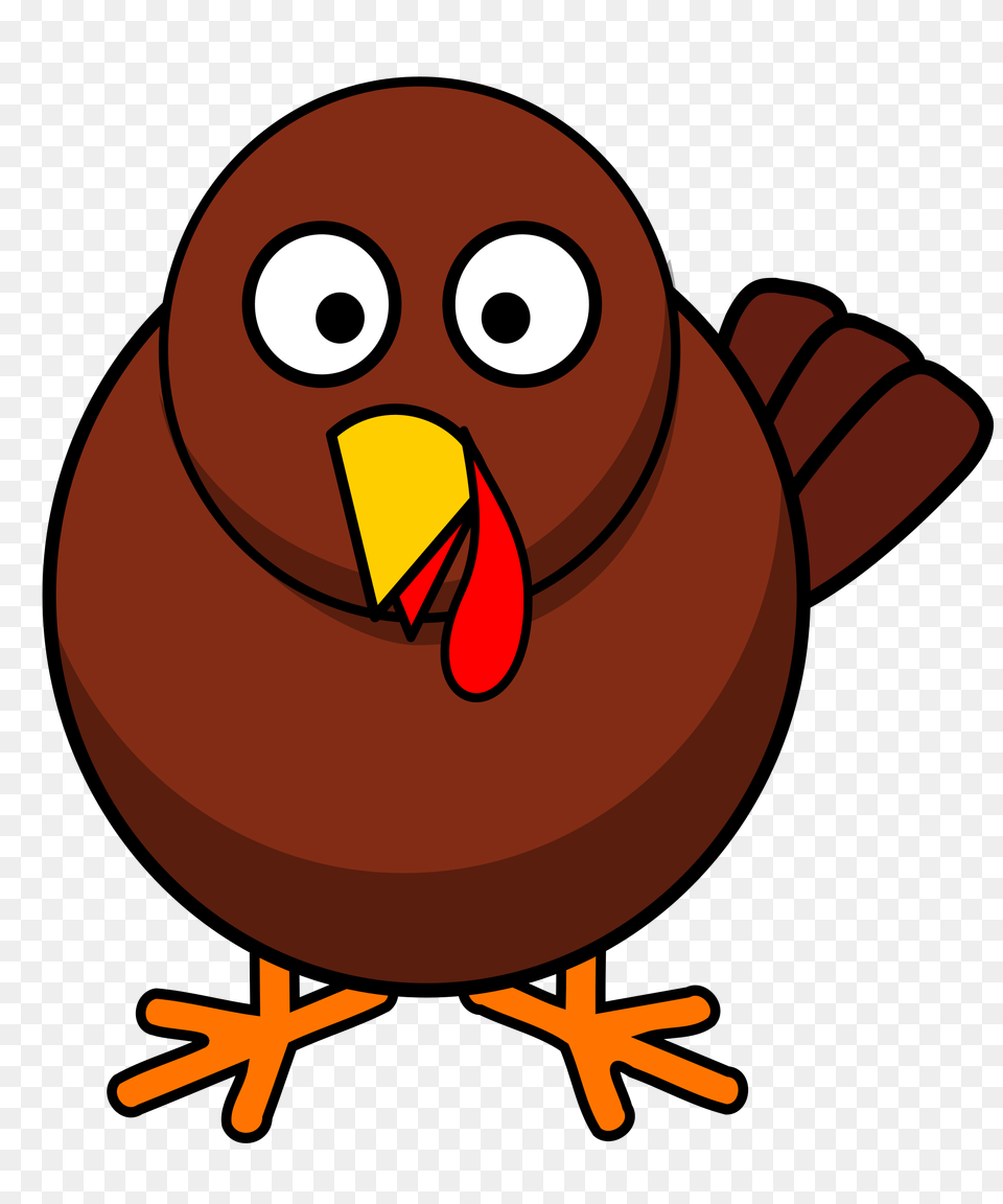 Clip Art Of Turkey Body Coloring, Animal, Beak, Bird, Nature Free Png Download