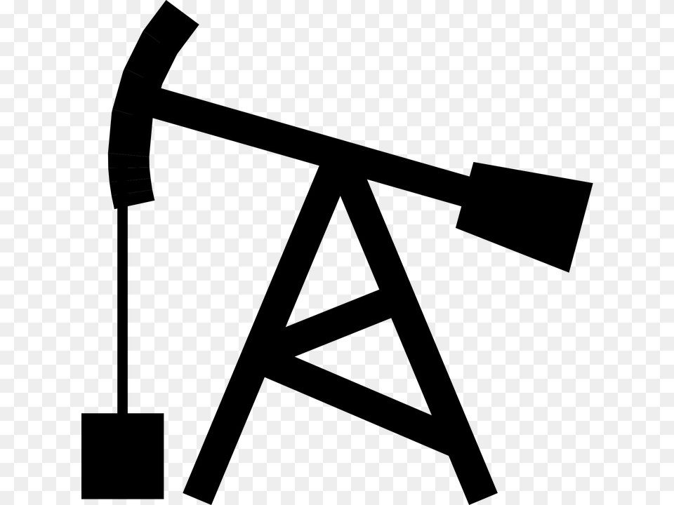 Clip Art Oil Drill, Gray Free Transparent Png
