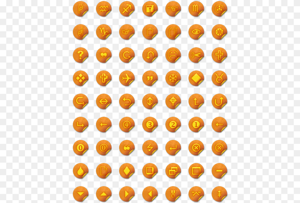 Clip Art Orange Grunge Pie, Pattern Png Image