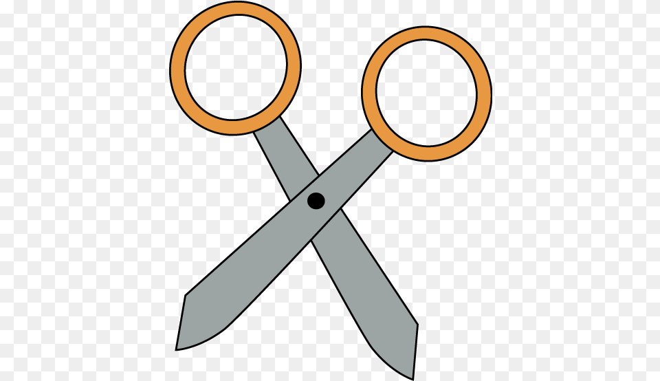 Clip Art Orange Scissors Vector Scissors Orange Clipart, Blade, Shears, Weapon Free Transparent Png
