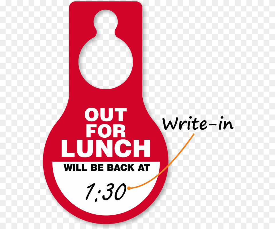 Clip Art Out To Lunch Clipart Lunchbreak Signage, Food, Ketchup Free Transparent Png