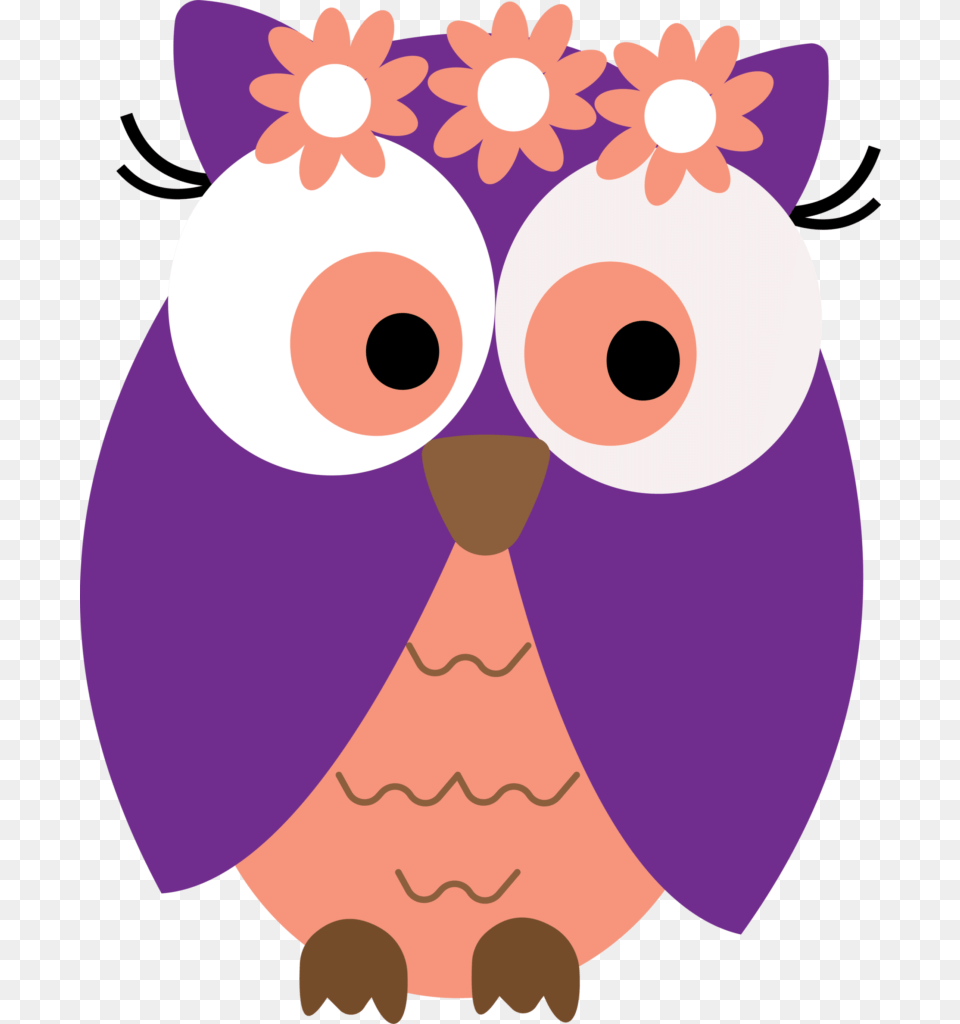 Clip Art Owl, Purple, Animal, Bear, Mammal Free Png Download