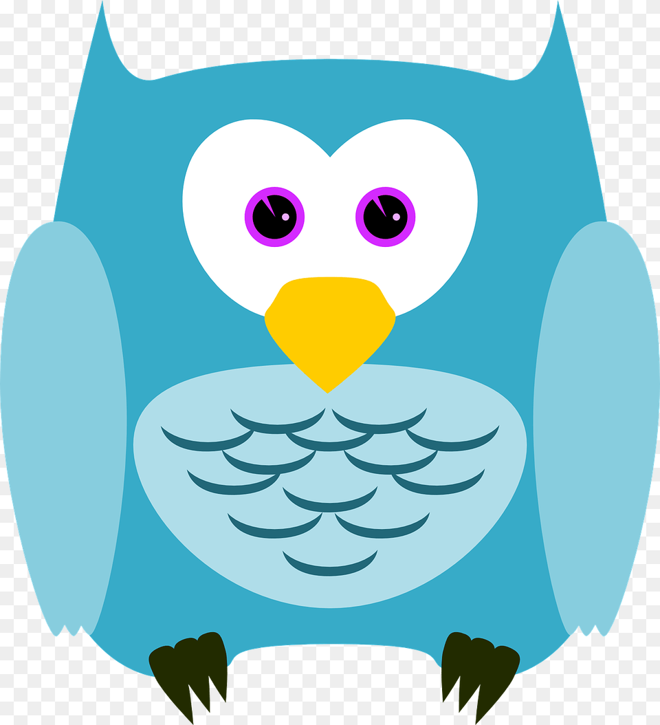 Clip Art Owl Images Cute Blue, Baby, Person, Face, Head Free Png
