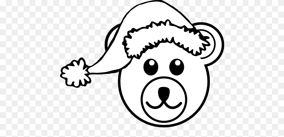 Clip Art Palomaironique Bear Head Cartoon Brown, Stencil, Baby, Person, Animal Free Transparent Png