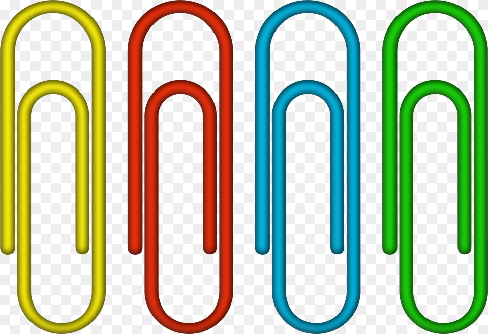 Clip Art Paper Clips, Light Free Png