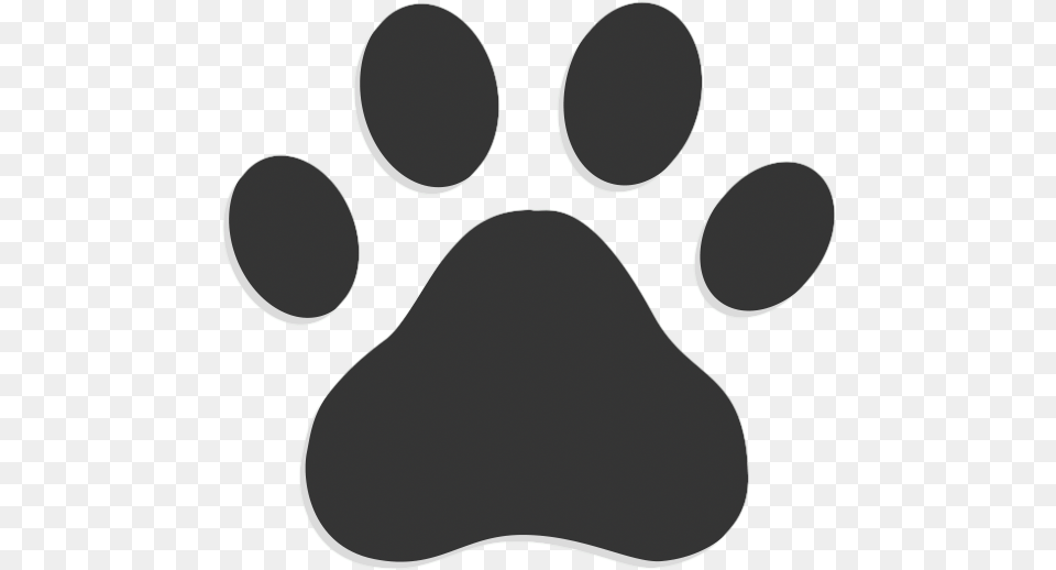 Clip Art Paw Print Motion Graphic Red Paw Print Transparent Png Image