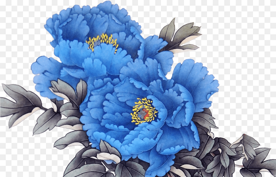 Clip Art Peony Icon Transprent Blue Peonies, Flower, Plant, Pattern Free Png