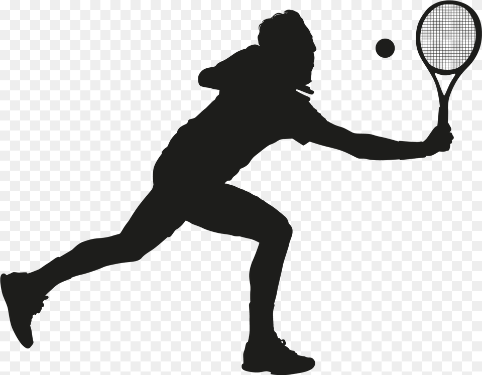 Clip Art People Playing Tennis Clipart Cartoon Of Person Playing Tennis, Ball, Sport, Tennis Ball Png Image