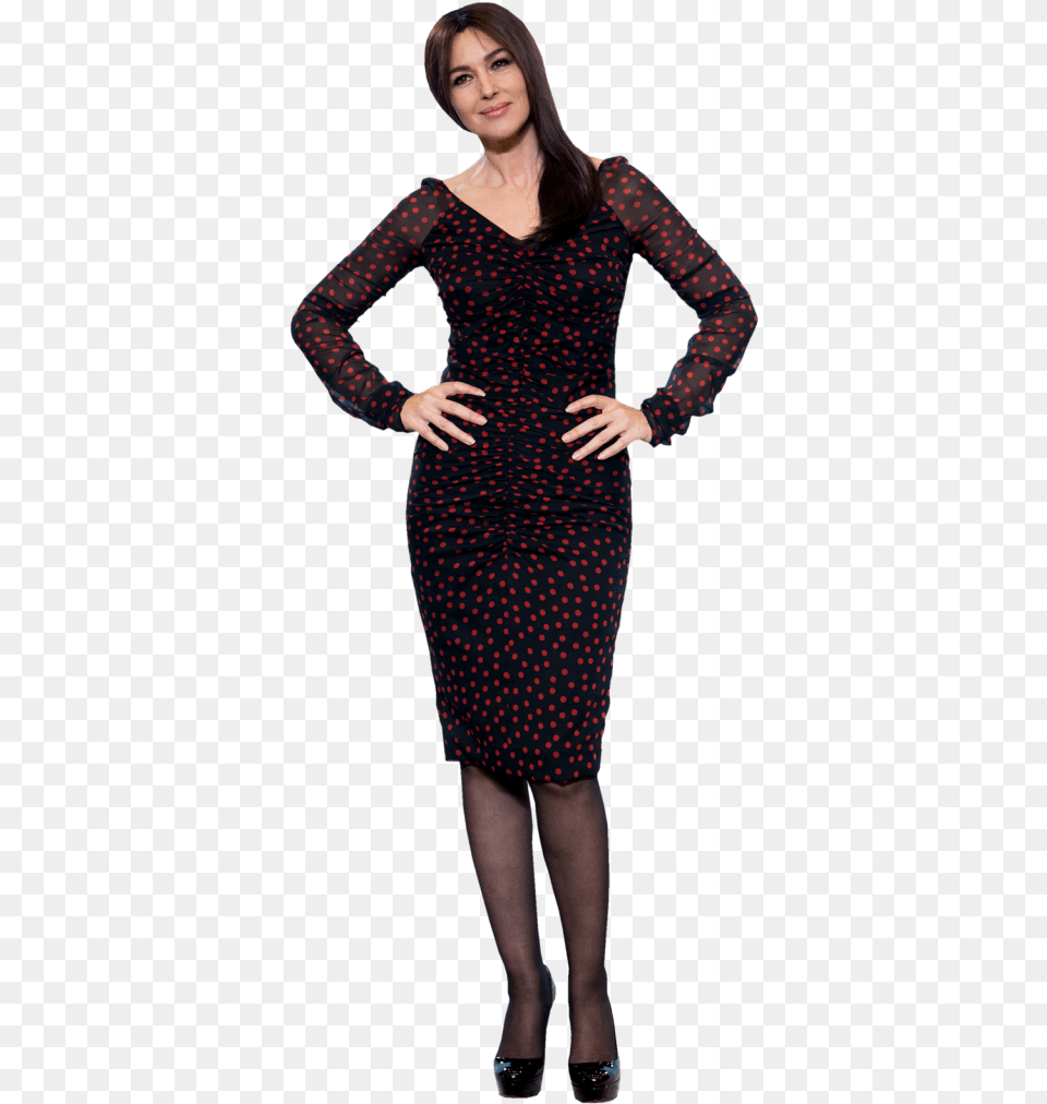 Clip Art Persephone Matrix Monica Bellucci Dress Sexy, Adult, Sleeve, Person, Pattern Png Image