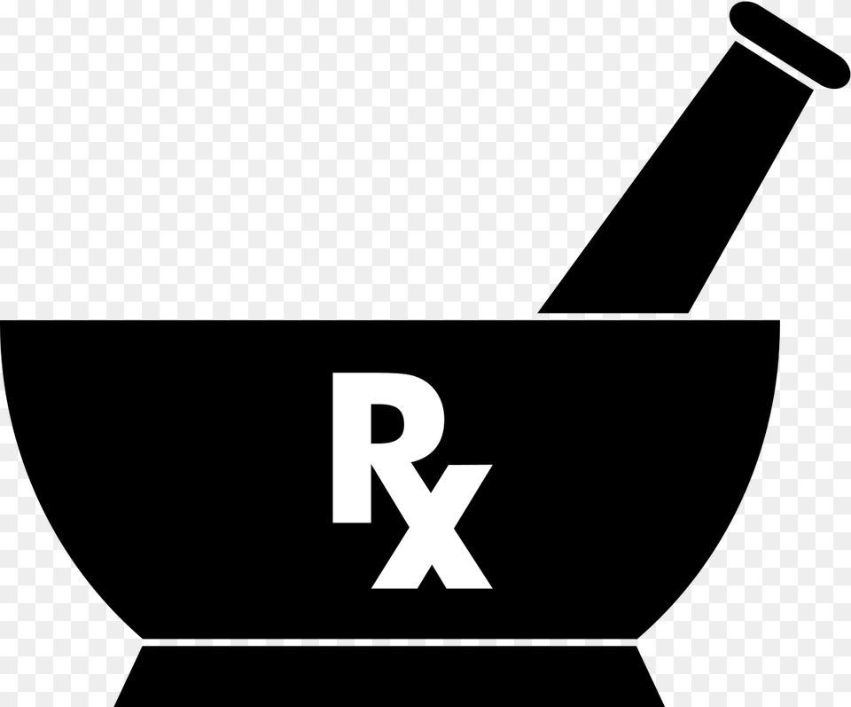 Clip Art Pharmacy Logo Rx Mortar And Pestle Pharmacy Symbol, Text, Number Png