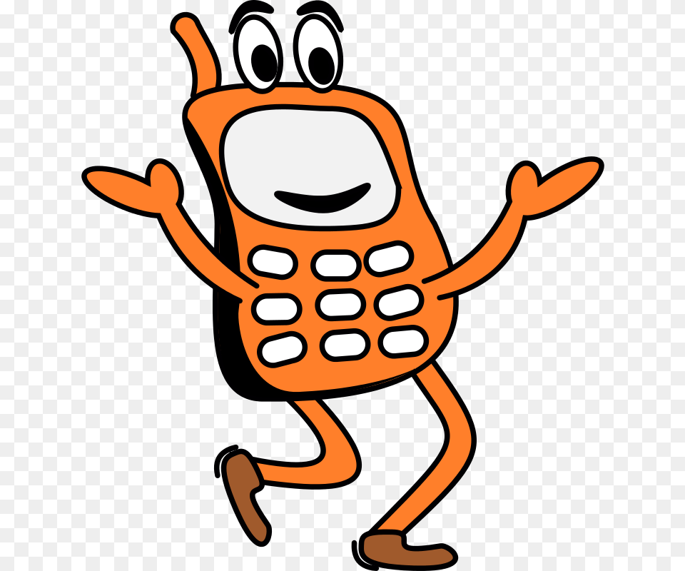 Clip Art Phone, Electronics, Mobile Phone, Texting, Face Png Image
